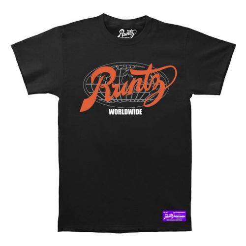 Camiseta ''All Country'' de Runtz - Negro & Naranja