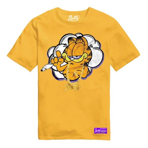 Camiseta ''Baked Cat'' de Runtz - Naranja