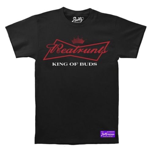 Camiseta ''King Of Buds'' de Runtz - Negro