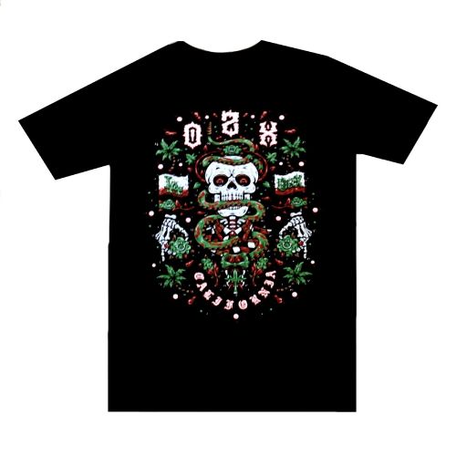 Camiseta OZX Skeleton de Cali-X - Negro