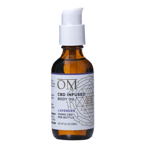 Aceite corporal de CBD de OM Wellness - Lavanda