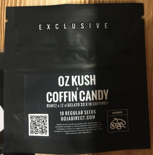 OZ KUSH X COFFIN CANDY, Semillas Regulares de Doja