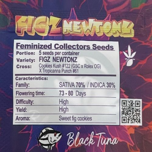 Fig Newtonz, semillas feminizadas de Black Tuna