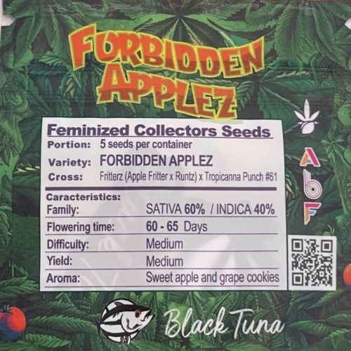 Forbidden Applez, semillas feminizadas de Black Tuna