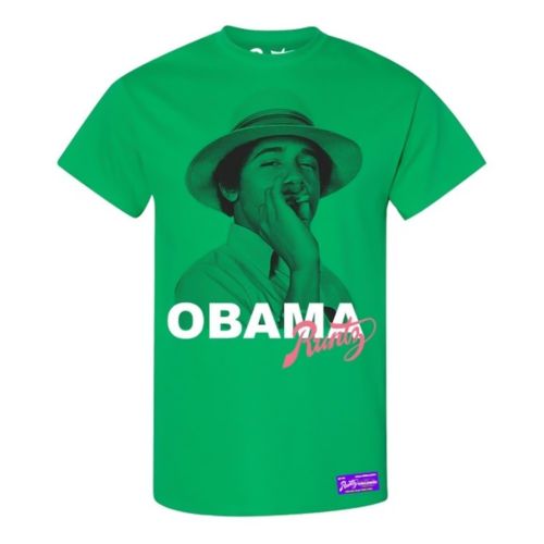 Camiseta ''Obama'' de Runtz - Verde