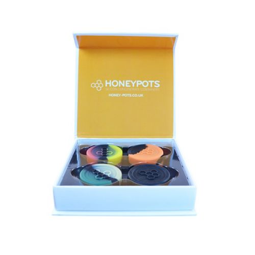 Potes de silicona HoneyPots de HoneyWorks - 4 unidades tamaño grande