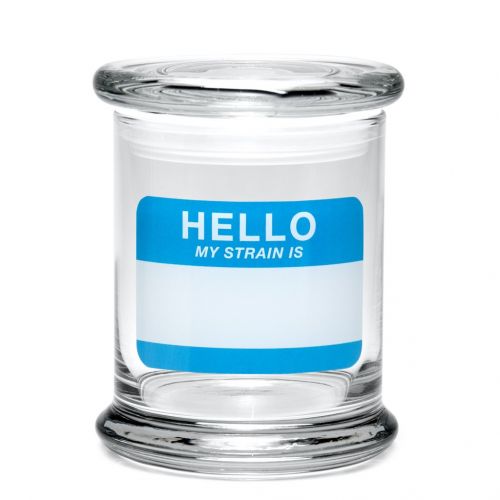 Tarro Pop Top de cristal ''Hello Write & Erase'' de 420 Jars