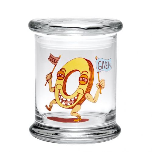 Tarro Pop Top de cristal ''Zero FG'' de 420 Jars