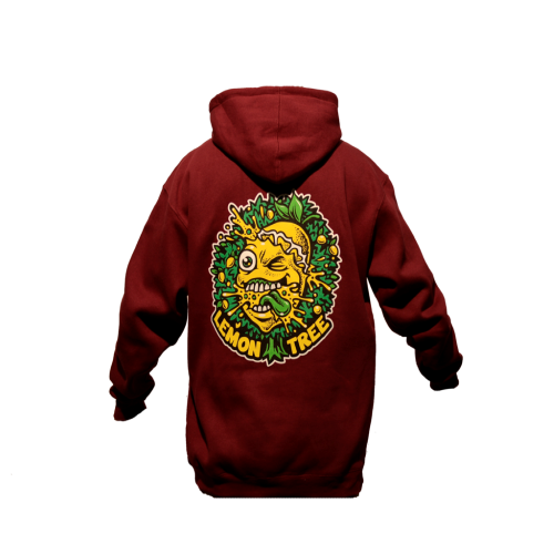 Sudadera ''Lemon Tree Original'' de Lemon Life SC - Granate