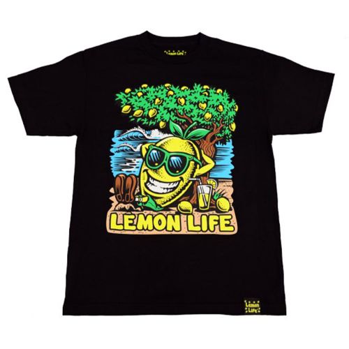 Camiseta Lemon Life Beach de Lemon Life SC - Negro