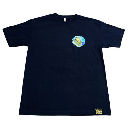 Camiseta Surfing Lemon de Lemon Life SC - Azul marino