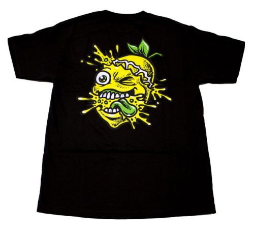 Camiseta Color Splat de Lemon Life SC - Negro