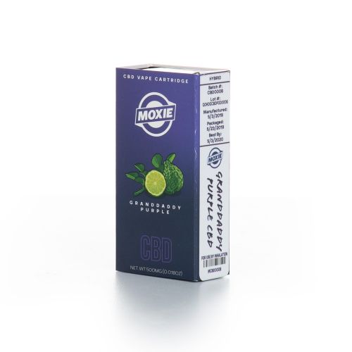 Cartucho de CBD para Vaporizador Moxie - Granddaddy Purple