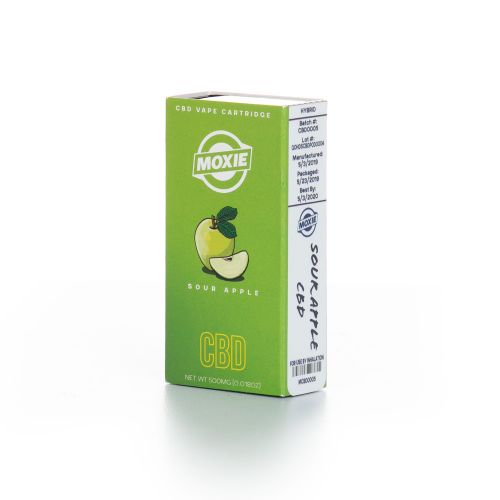 Cartucho de CBD para Vaporizador Moxie - Sour Apple