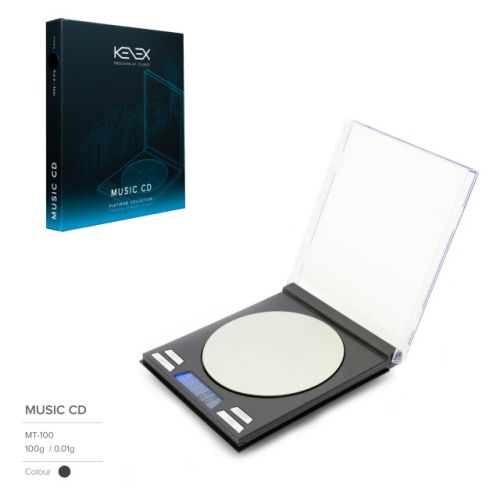 Báscula CD de Música de precisión digital (colección Platinum) de Kenex