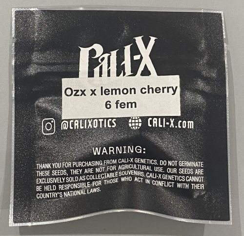 OZX x Lemon Cherry, semillas feminizadas de Cali-X Seeds