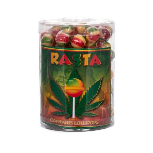 Piruletas de Cannabis - Rasta de Dr. Greenlove Amsterdam