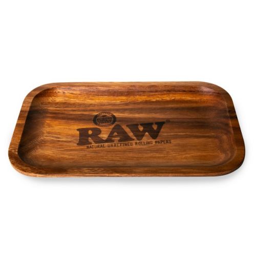 Raw Genuine Wooden, bandeja de liar de madera