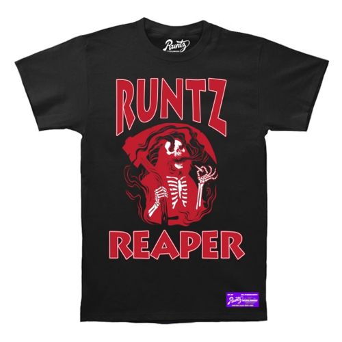 Camiseta ''Reaper'' de Runtz - Negro