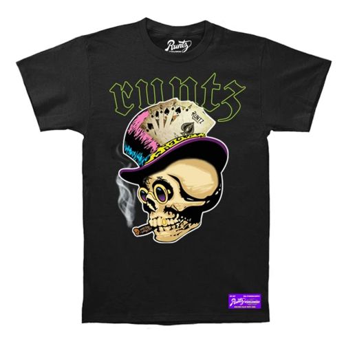 Camiseta ''Skull'' de Runtz - Negro 