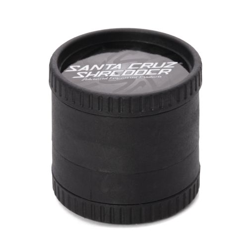 Grinder de cáñamo biodegradable de Santa Cruz Shredder - 4 piezas, Negro