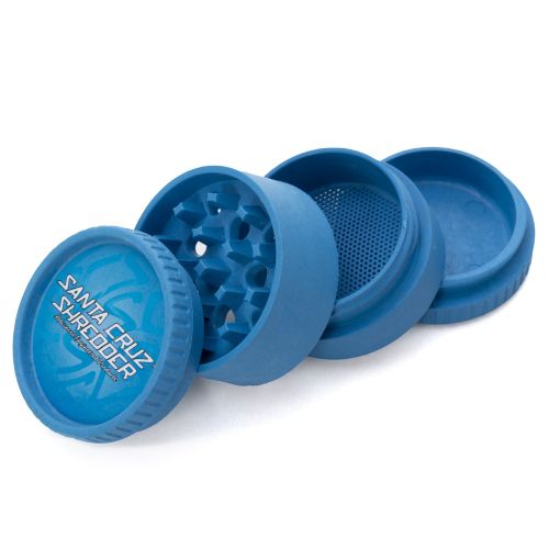 Grinder de cáñamo biodegradable de Santa Cruz Shredder - 4 piezas, Azul