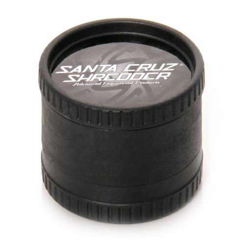 Grinder de cañamo biodegradable de Santa Cruz Shredder - 3 piezas, negro