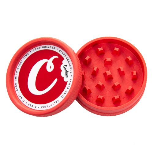 Grinder de Cáñamo biodegradable de Santa Cruz Shredder - Cookies Rojo 