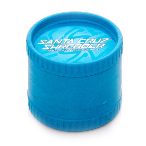 Grinder de cañamo biodegradable de Santa Cruz Shredder - 3 piezas, azul