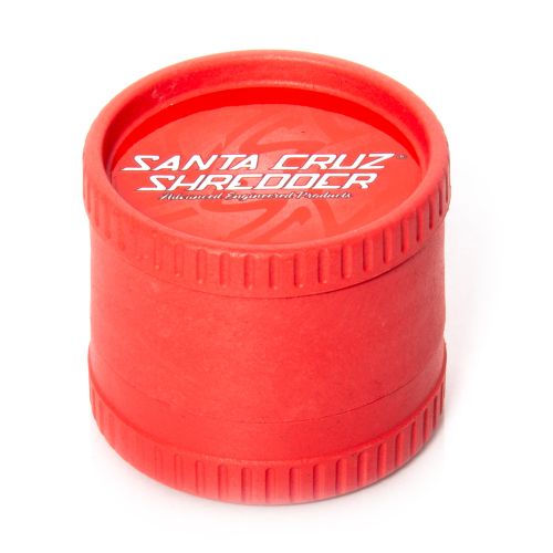 Grinder de cañamo biodegradable de Santa Cruz Shredder - 3 piezas, rojo