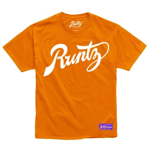 Camiseta ''Script'' de Runtz - Naranja