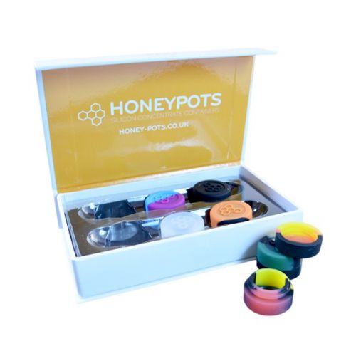 Potes de silicona HoneyPots de HoneyWorks - 6 unidades tamaño pequeño