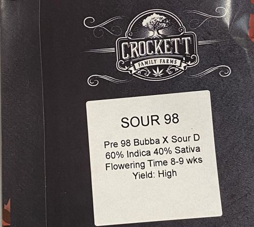 Sour 98, semillas regulares de Crockett Family Farms