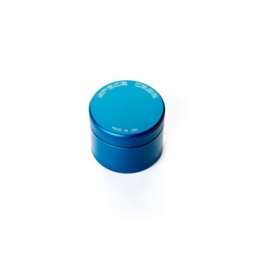 Grinder magnetico de Space Case - 4 piezas, pequeño, azul mate