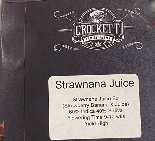 Strawnana Juice, semillas regulares de Crockett Family Farms