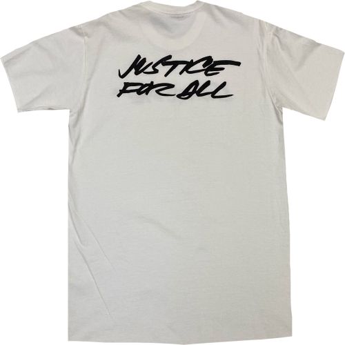 Supreme Futura Logo Tee - Talla M - Blanco