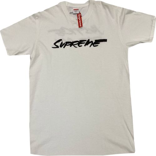 Supreme Futura Logo Tee - Talla M - Blanco