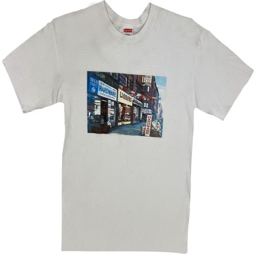 Supreme Hardware Tee - Talla L - Blanco
