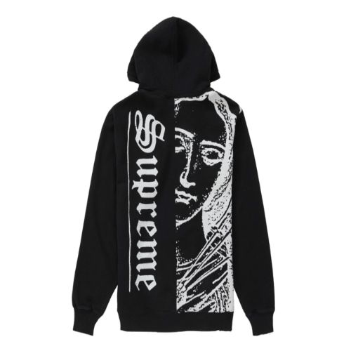 Supreme Mary Hooded Sweatshirt - Talla XL - Negro