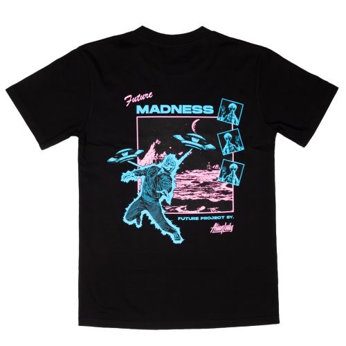 Camiseta ''Future Madness'' de Alien Labs – Negro