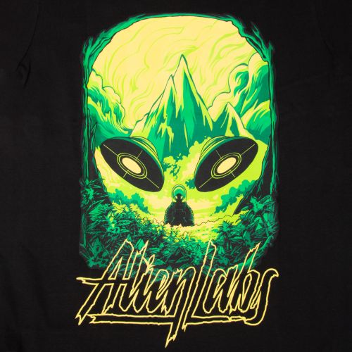 Camiseta ''Final Frontier'' de Alien Labs – Negro