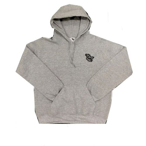 Sudadera ''The Plug BCN con logo grande'' - Gris