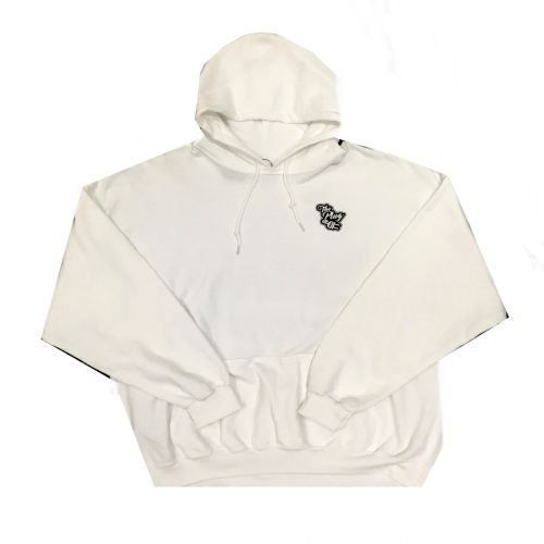 Sudadera The Plug BCN con logo pequeño - Blanco