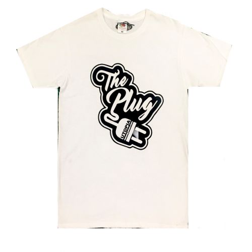 Camiseta ''Utopia'' de The Plug - Blanco