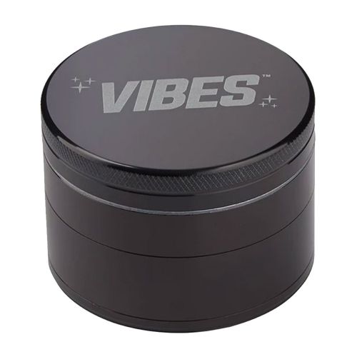 Grinder de aluminio de Vibes x Aerospace - 4 piezas, negro