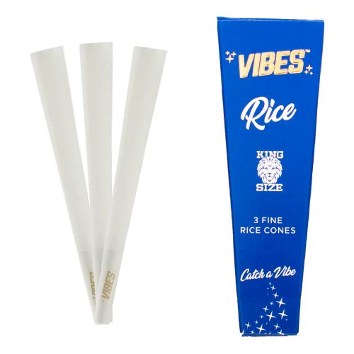 Vibes Conos pre-liados – Tamaño King - Arroz (Azul)