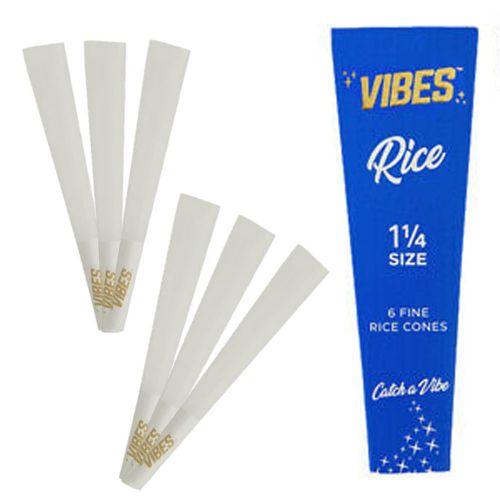 Vibes Conos pre-liados – Tamaño 1¼ - Arroz (Azul)