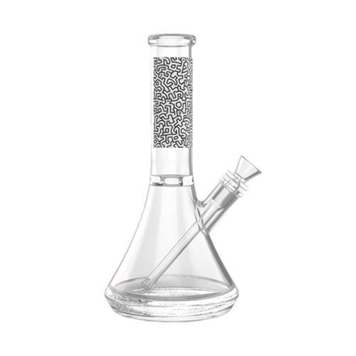 Bong de agua de Keith Haring - Blanco & Negro