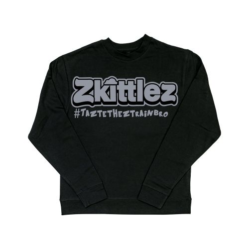 Suéter Oficial ''Taste The Z Train'' de Zkittlez - Gris