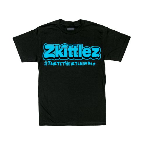 Camiseta Oficial ''Taste The Z Train'' de Zkittlez - Azul